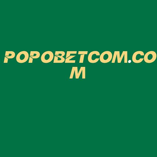 Logo da POPOBETCOM